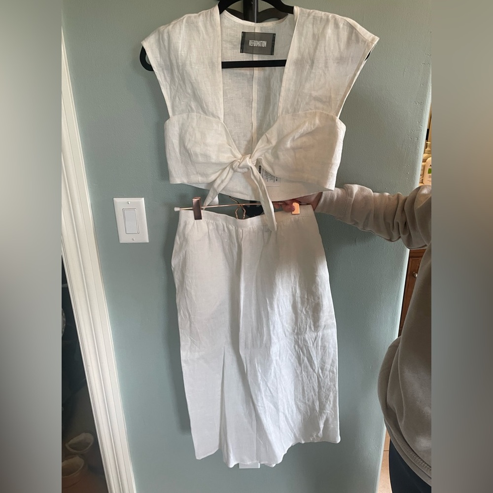 Reformation Skirt Set